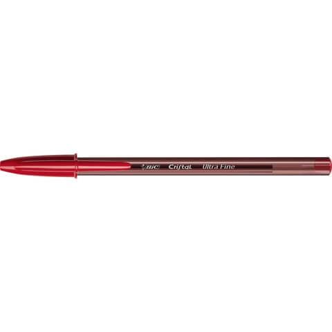 Penna a sfera con cappuccio BIC Cristal® Exact 0,7 mm rosso 992604
